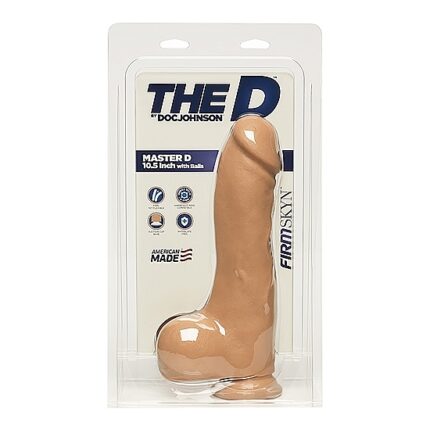 THE D - MASTER D - PENE FIRMSKYN 25CM CON TESTÍCULOS - 002