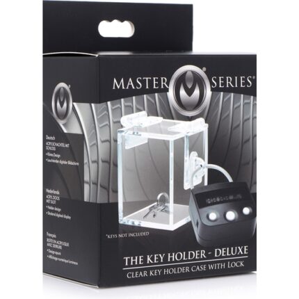 THE KEY HOLDER DELUXE CAJA CON CANDADO - TRANSPARENTE - 002
