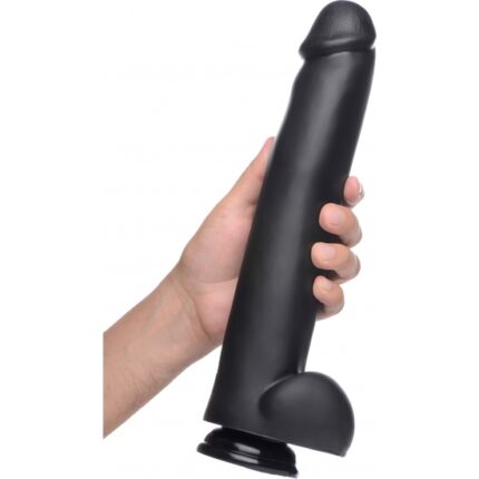 THE MASTER PENE CON BASE DE SUCCIÓN 32CM - NEGRO - 002