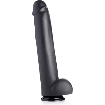 THE MASTER PENE CON BASE DE SUCCIÓN 32CM - NEGRO - 001