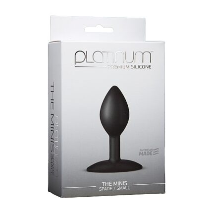 THE MINIS SPADE PLUG ANAL PEQUEÑO NEGRO - 002