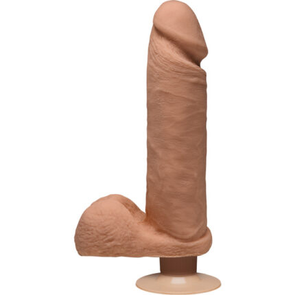 THE PERFECT CARAMEL PENE REALISTA CON VIBRADOR - 001