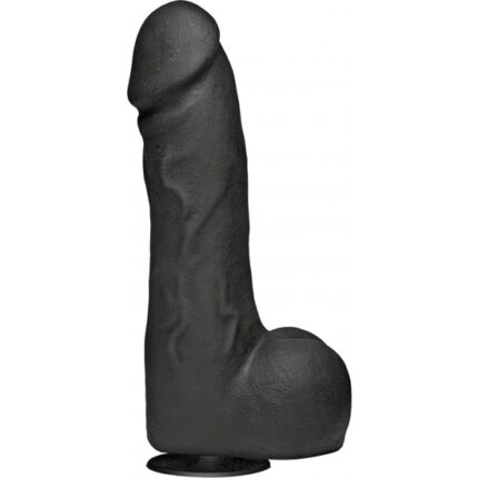 THE PERFECT COCK PENE REALÍSTICO 27 CM NEGRO - 001