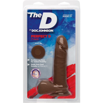THE PERFECT D PENE REALÍSTICO 17 CM CHOCOLATE - 002