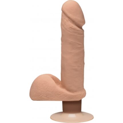 THE PERFECT D PENE VIBRADOR 18CM CARAMELO - 001