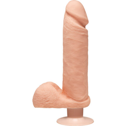 THE PERFECT D PENE VIBRADOR 20CM VAINILLA - 001