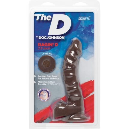 THE RAGIN D PENE REALÍSTICO 19 CM CHOCOLATE - 002