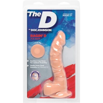 THE RAGIN D PENE REALÍSTICO 19 CM VAINILLA - 002