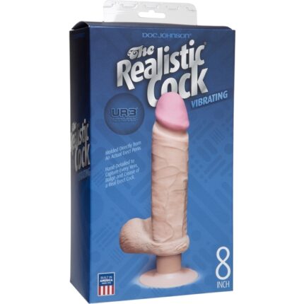 THE REALISTIC COCK UR3 PENE REALISTICO CON VIBRADOR 20 CM - 002