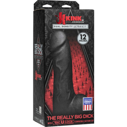 THE REALLY BIG DICK PENE REALÍSTICO 32 CM NEGRO - 002