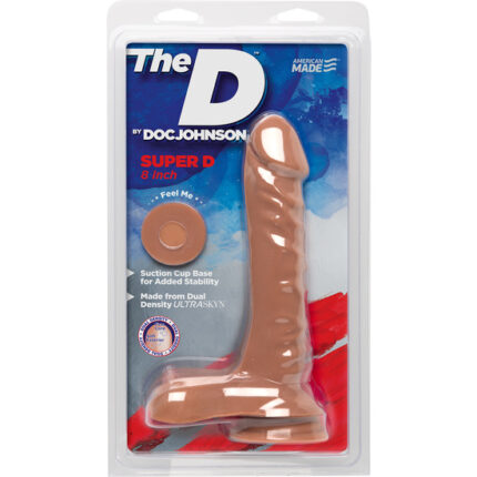 THE SUPER D PENE REALÍSTICO 20 CM CARAMELO - 002