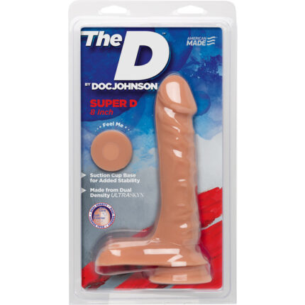 THE SUPER D PENE REALÍSTICO 20 CM VAINILLA - 002