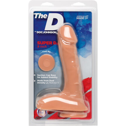 THE SUPER D PENE REALÍSTICO 23 CM VAINILLA - 002