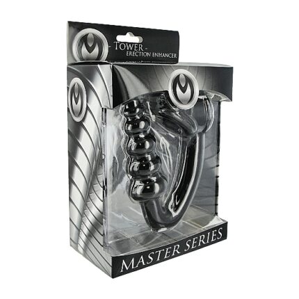 THE TOWER - ANILLO CON PLUG NEGRO - 002