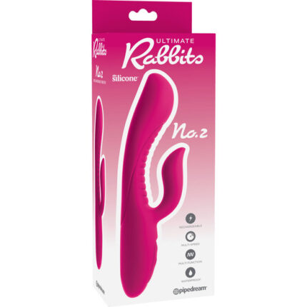 THE ULTIMATE RABBIT NO. 2 VIBRADOR RAMPANTE- FUCSIA - 002
