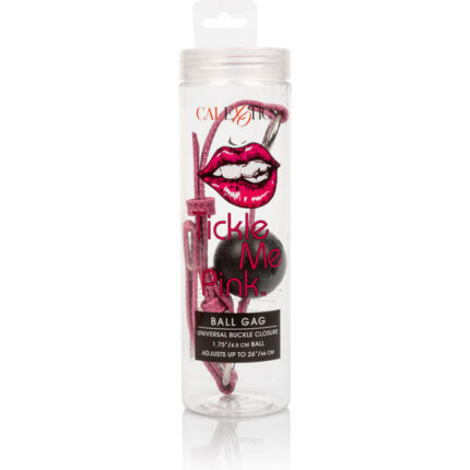TICKLE ME MORDAZA CON BOLA - ROSA - 002
