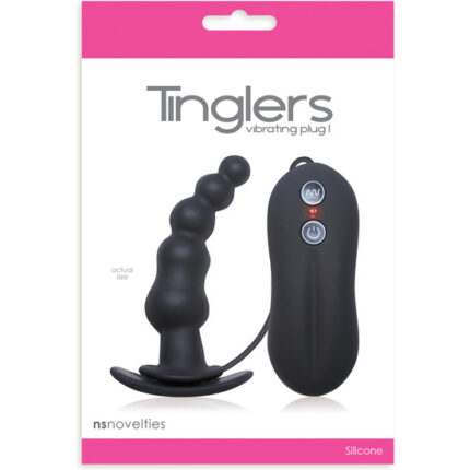 TINGLERS PLUG VIBRADOR 1 NEGRO - 002