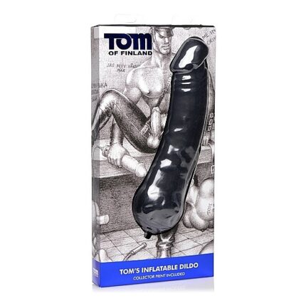 TOM OF FINLAND TOMS PENE INFLABLE DE SILICONA - NEGRO - 002