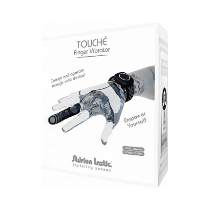 TOUCHÉ FUNDA PARA EL DEDO CON VIBRACIÓN - L - NEGRO - 002