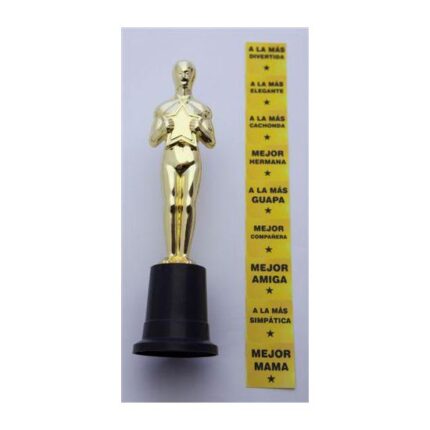 TROFEO OSCAR PARA CHICA DISTINTAS OCASIONES - 001