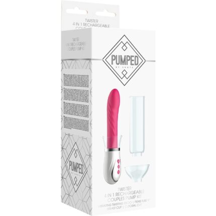 TWISTER - 4 IN 1 KIT DE BOMBEO PARA PAREJAS - ROSA - 002
