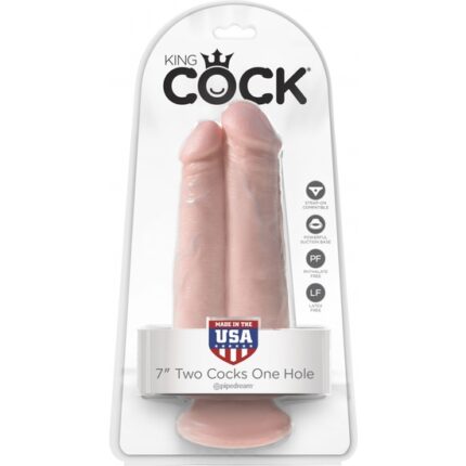 TWO COCKS ONE HOLE 20CM - 002