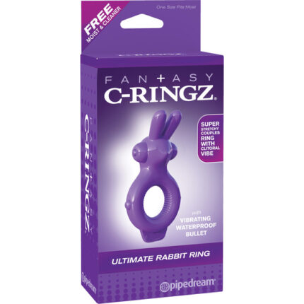 ULTIMATE ANILLO PARA EL PENE CONEJITO MORADO - 002
