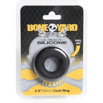 ULTIMATE SILICONE RING - NEGRO - 002