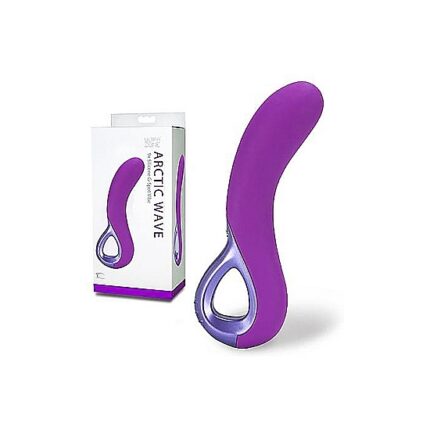 ULTRAZONE ARCTIC WAVE 9X VIBRADOR PUNTO G SILICONA - MORADO - 002