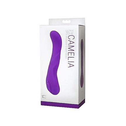 ULTRAZONE CAMELIA 6X VIBRADOR PUNTO G SILICONA - MORADO - 002