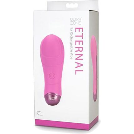 ULTRAZONE ETERNAL 9X VIBRADOR RECARGABLE - ROSA - 002