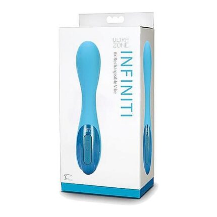 ULTRAZONE INFINITY 6X VIBRADOR RECARGABLE - AZUL - 002