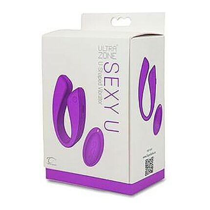 ULTRAZONE SEXY U VIBRADOR PAREJAS - MORADO - 002
