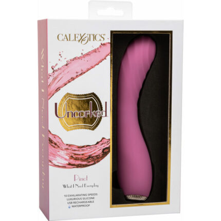 UNCORKED PINOT - VIBRADOR DE SILICONA MORADO - 002