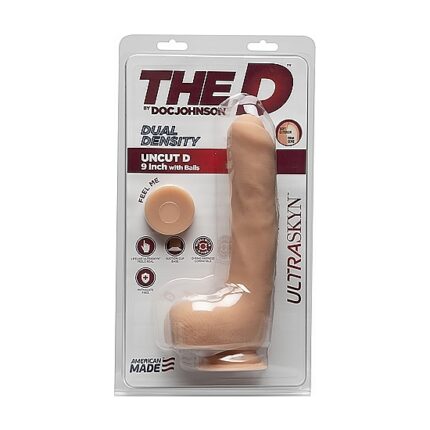 UNCUT D - PENE REALÍSTICO ULTRASKYN 22CM - VAINILLA - 002