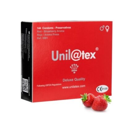 UNILATEX FRESA PRESERVATIVOS 144UDS - 001