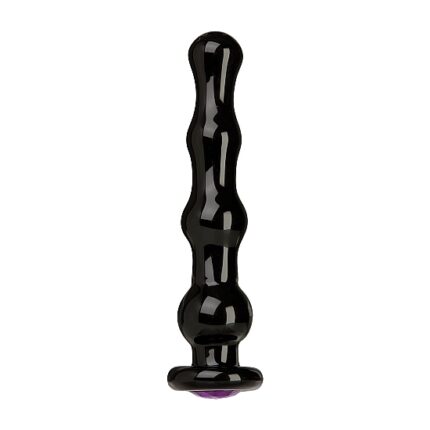 UNIQUE PLUG ANAL DE CRISTAL NEGRO - 001