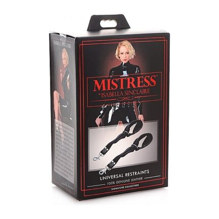 UNIVERSAL LEATHER RESTRAINTS NEGRO - 002