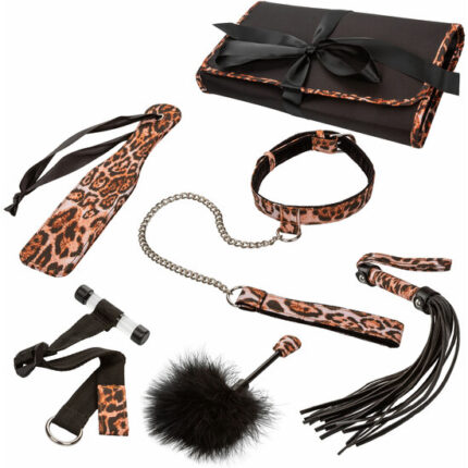 UNLEASHED KIT DE BDSM AVENTURA - LEOPARDO - 001