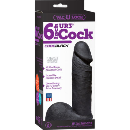 UR3 PENE REALISTICO NEGRO - 002
