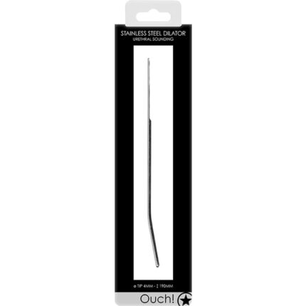 URETHRAL SOUNDING - METAL DILATOR - 4MM - 002