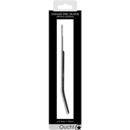 URETHRAL SOUNDING - METAL DILATOR - 8MM - 002