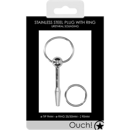 URETHRAL SOUNDING - METAL PLUG - 002