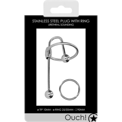 URETHRAL SOUNDING - METAL PLUG - 002