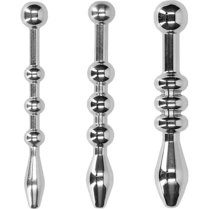 URETHRAL SOUNDING - METAL PLUG SET - 001