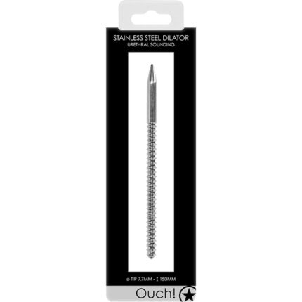 URETHRAL SOUNDING - RIBBED DILATOR - 002