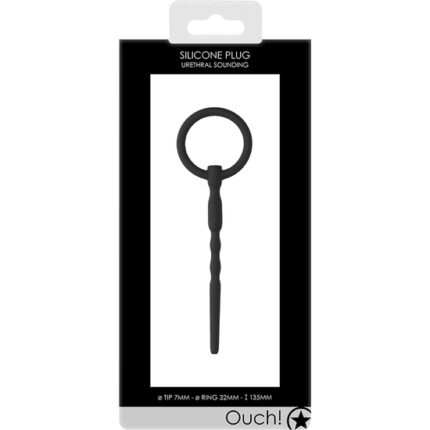 URETHRAL SOUNDING - SILICONE PLUG - 002