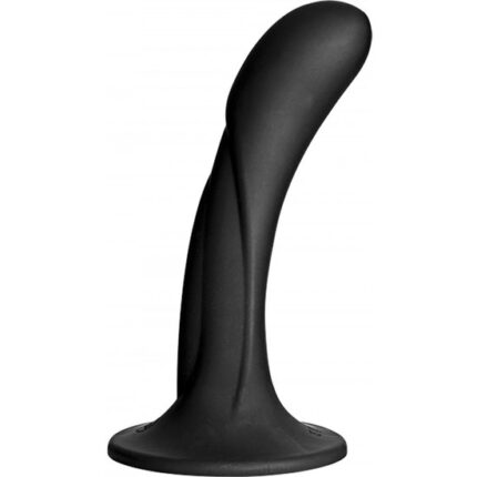VAC-U-LOCK DILDO SILICONA PUNTO G - NEGRO - 001