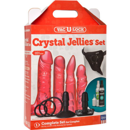 VAC-U-LOCK KIT CRYSTAL JELLIES ROSA - 002