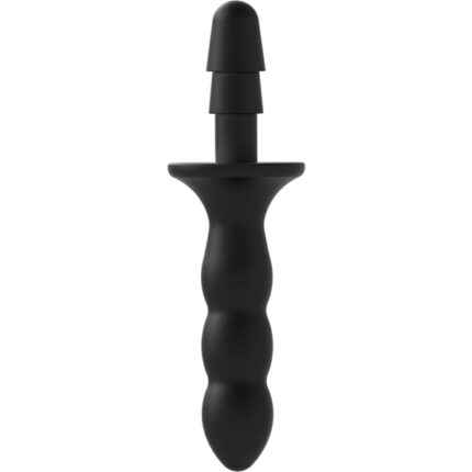 VAC-U-LOCK PLUG ANAL BLACK HANDLE - 001